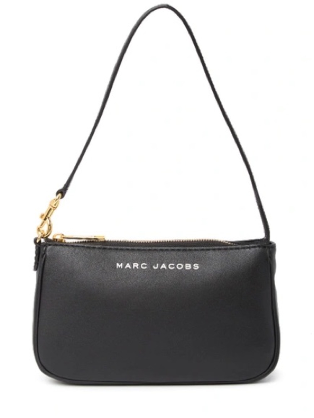 Marc Jacobs City Slick Black Leather Shoulder Bag